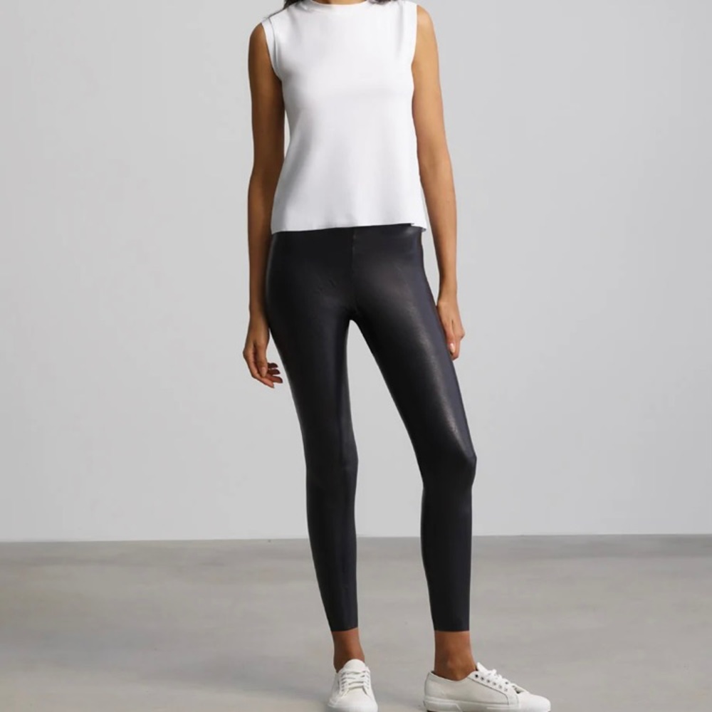 Commando cropped faux leggings
